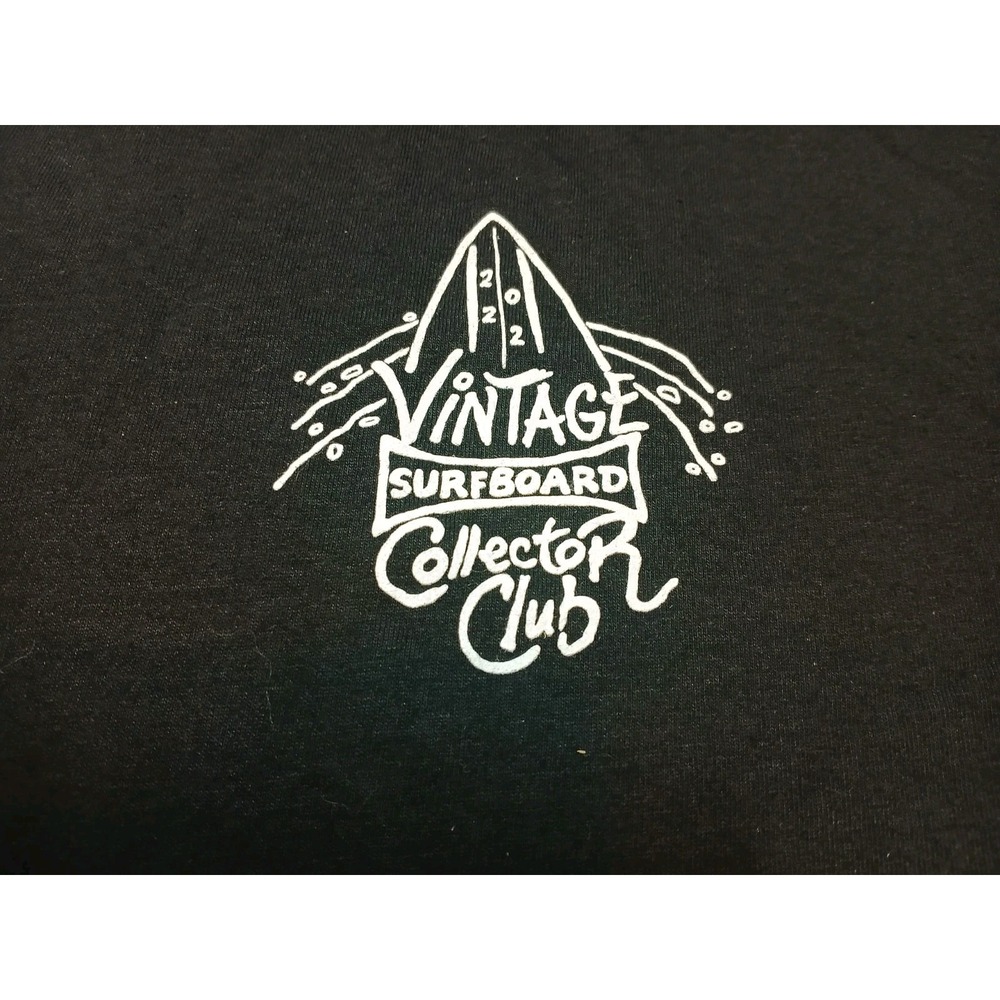 2022 Vintage Surfboard Collector Club Alstyle Apparel XL Shirt Black